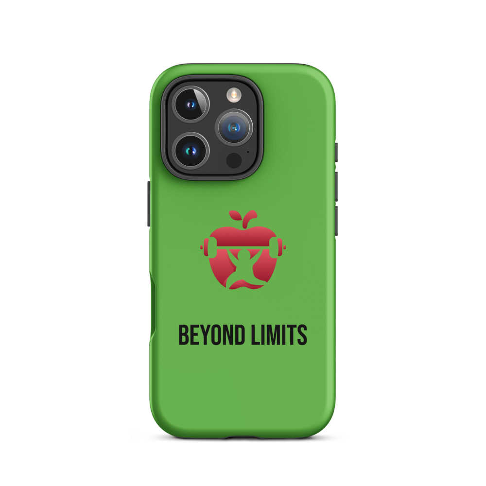 Apple iPhone® tough case - Beyond Limits (green)