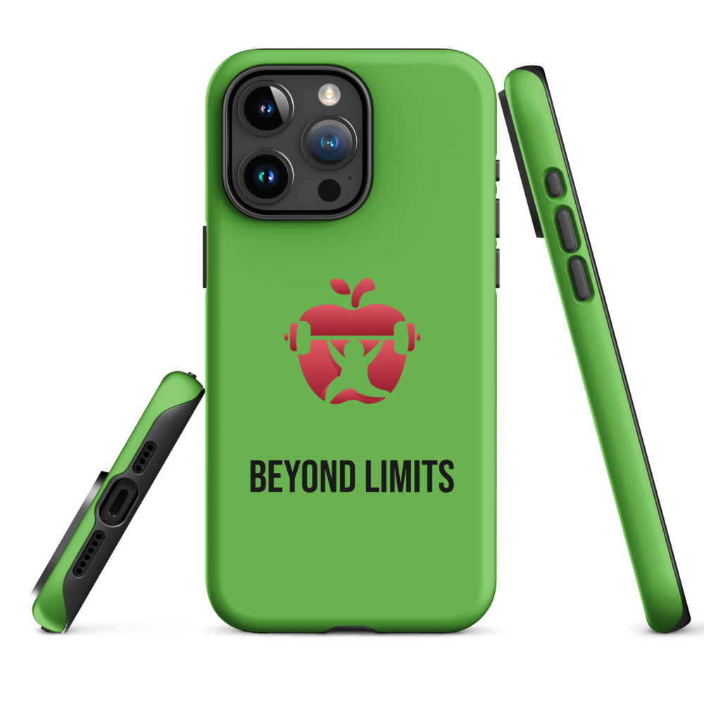 Apple iPhone® tough case - Beyond Limits (green)