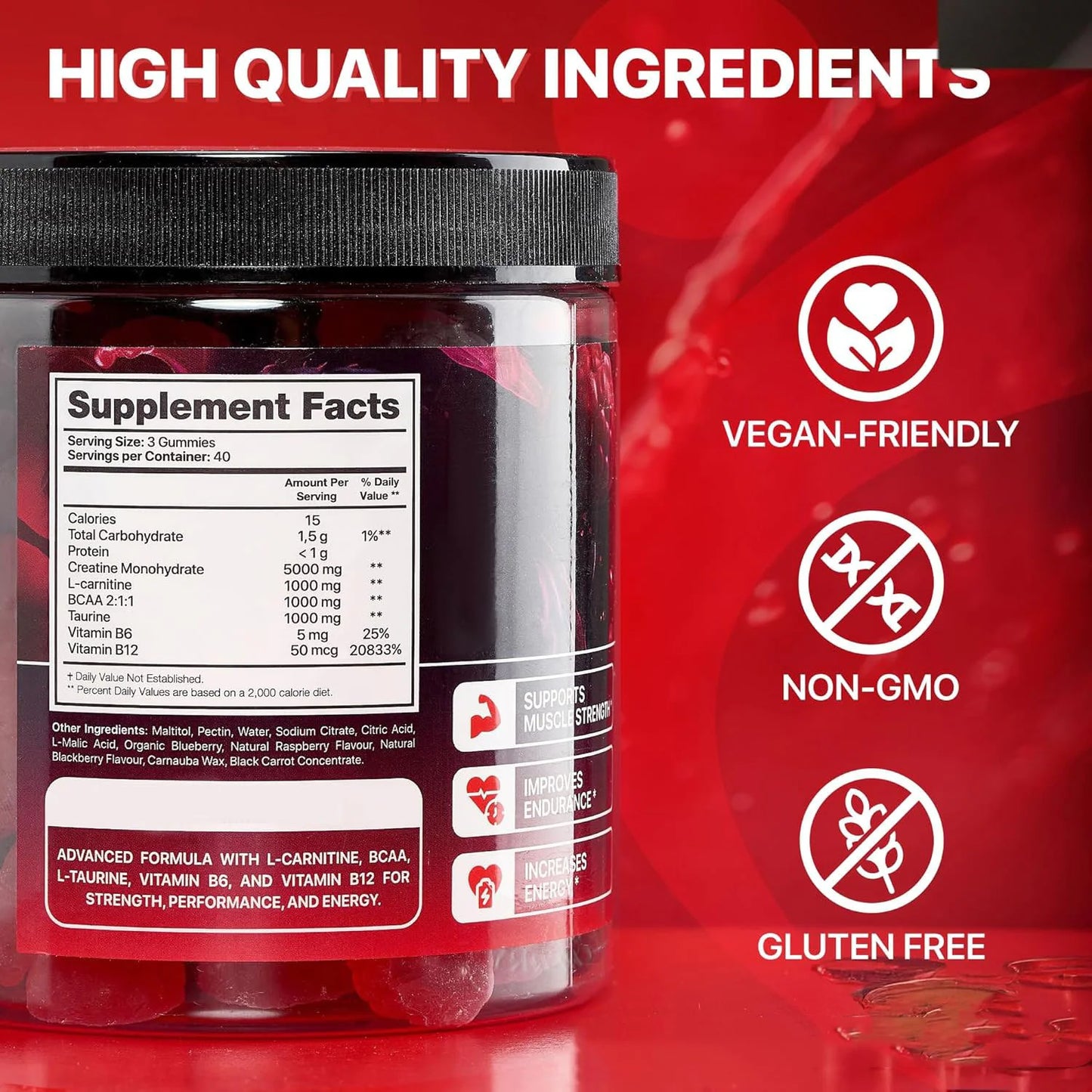 Muscle Gummies Creatine - Beyond Limits