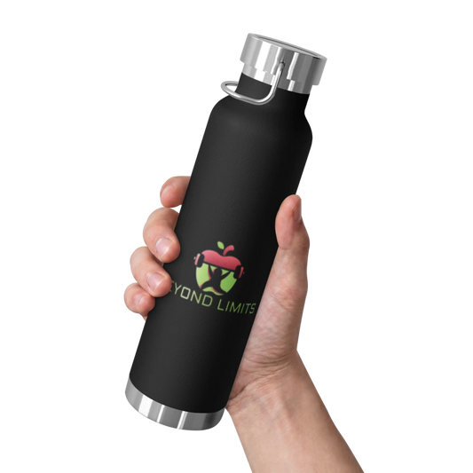 Copper vacuum insulated bottle (22oz / 650ml) - Beyond Limits