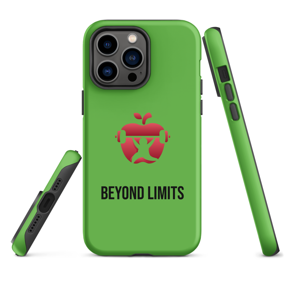 Apple iPhone® tough case - Beyond Limits (green)