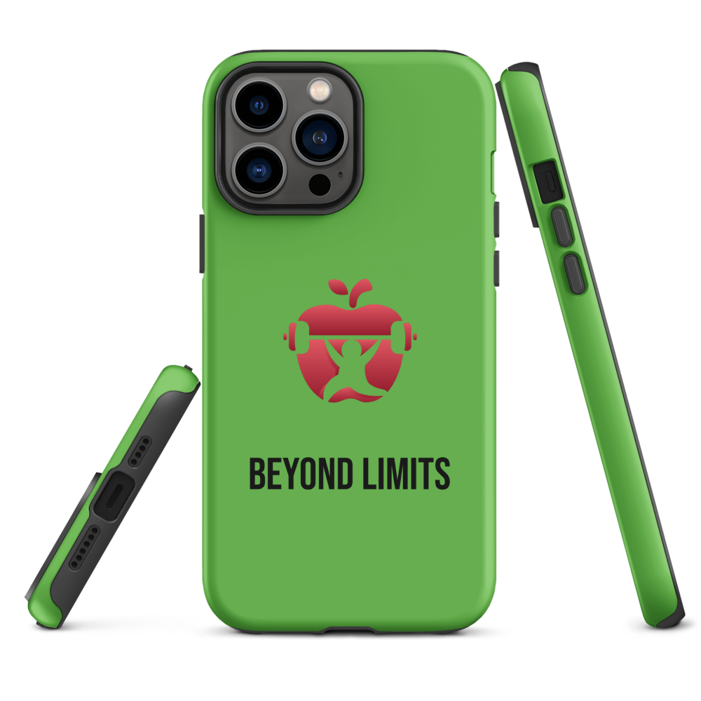 Apple iPhone® tough case - Beyond Limits (green)