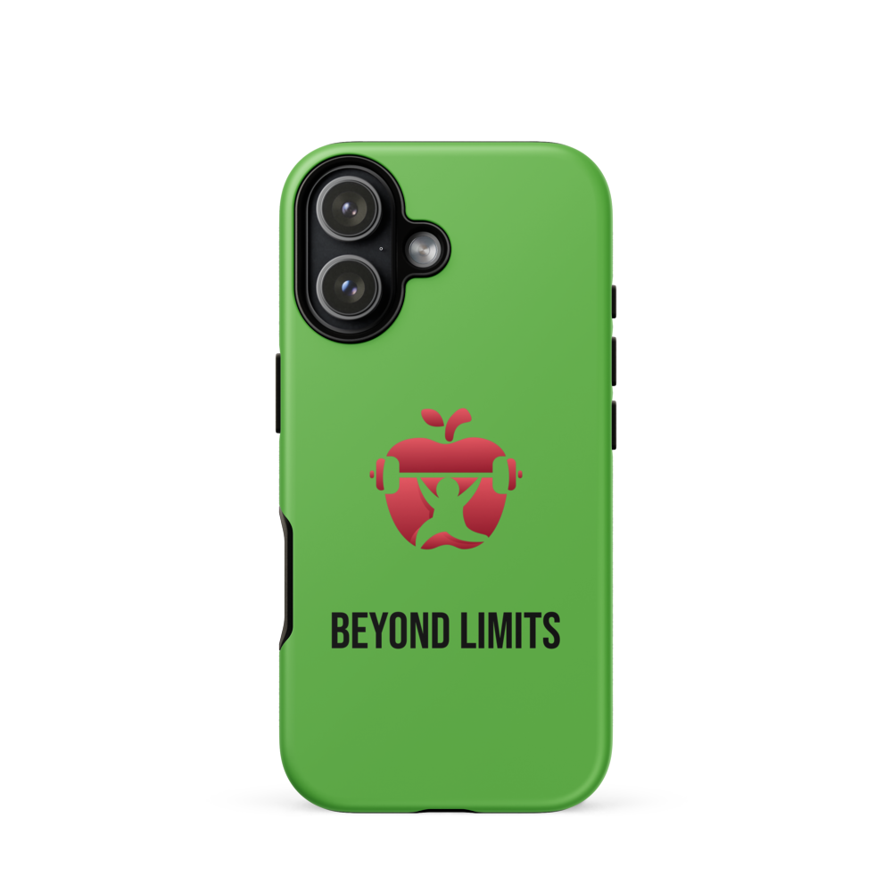 Apple iPhone® tough case - Beyond Limits (green)