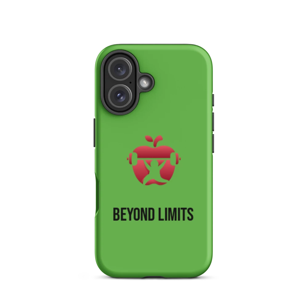 Apple iPhone® tough case - Beyond Limits (green)