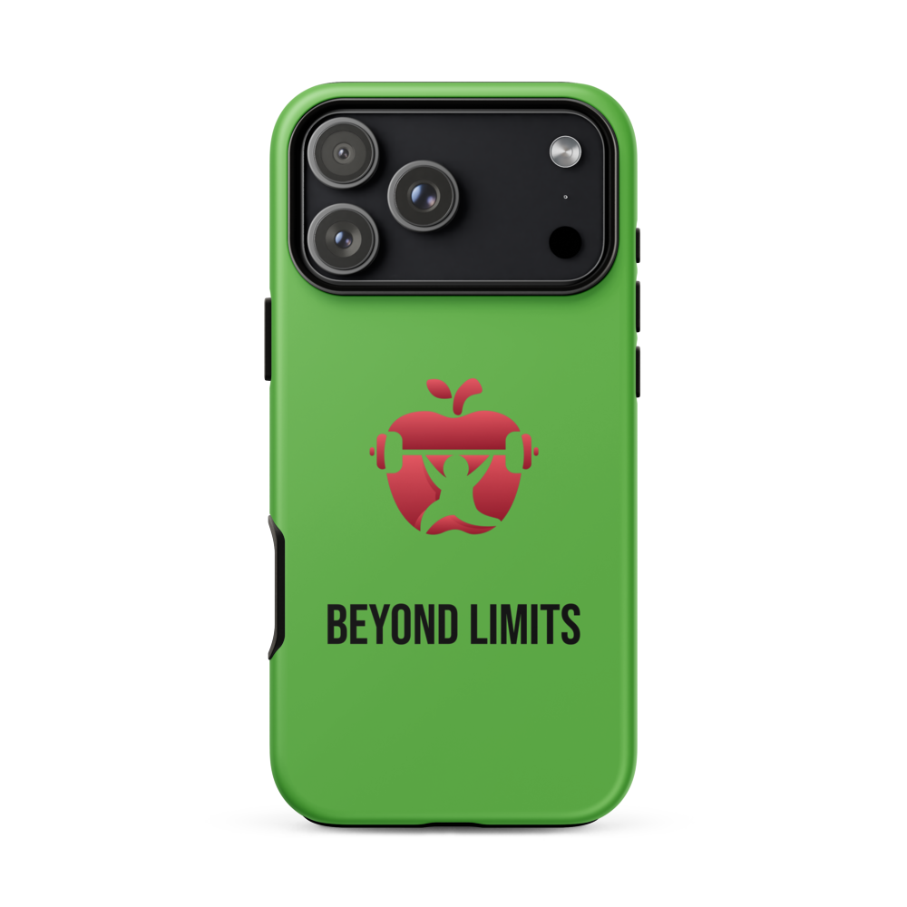 Apple iPhone® tough case - Beyond Limits (green)