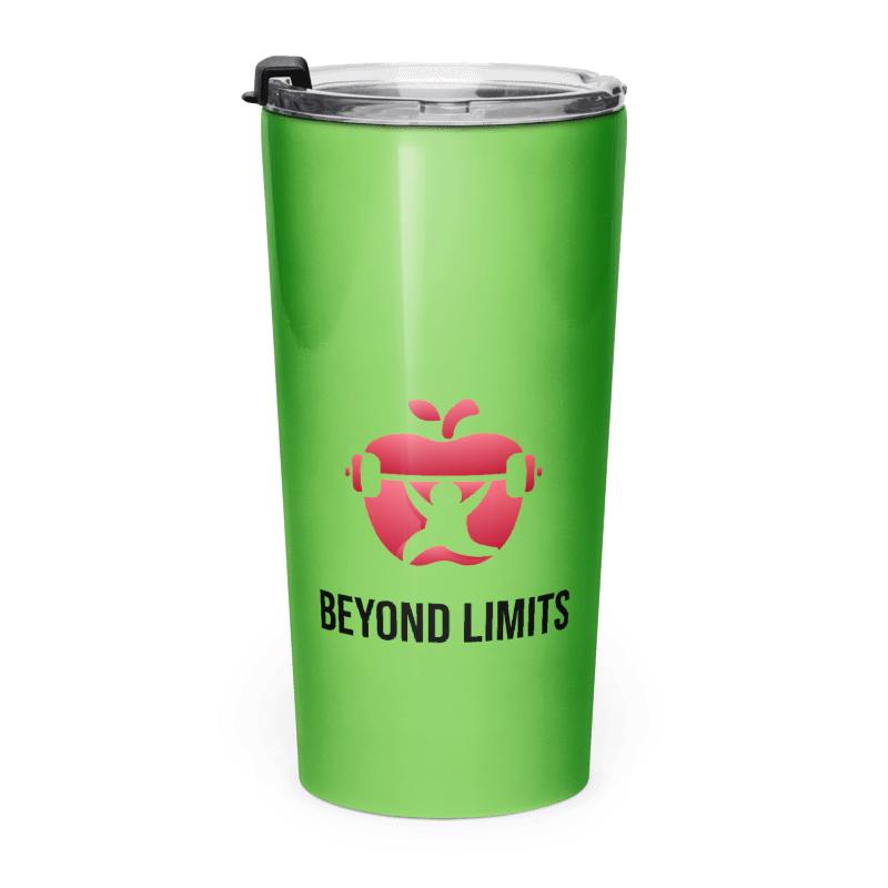 Stainless steel tapered tumbler (20oz / 600ml) - Beyond Limits